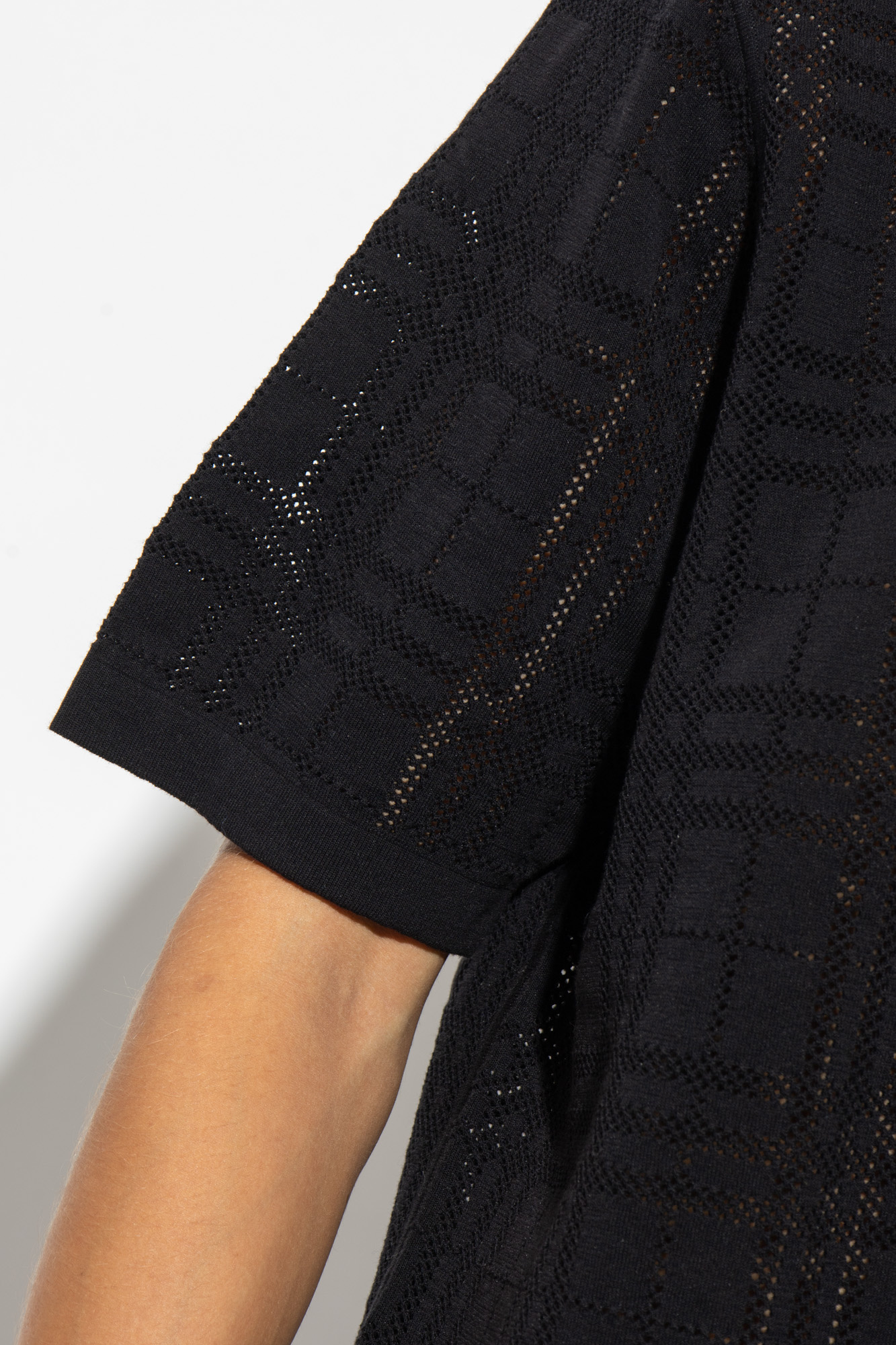 SchaferandweinerShops KR - burberry address logo hoody